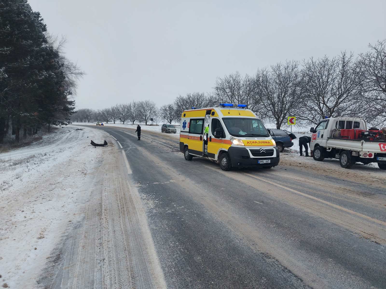 foto Grav accident la Râșcani Două persoane au decedat iar altele