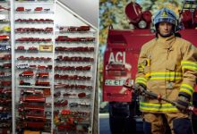 Photo of foto | Pasionat de munca sa până în măduva oaselor. Pompierul Dumitru Polșcin se mândrește cu o colecție de peste 200 de mini-autospeciale