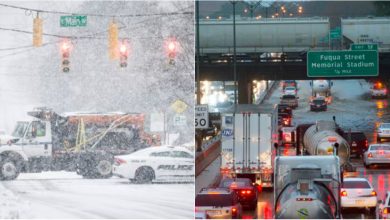 Photo of foto | Furtuna de zăpadă și ploile abundente fac prăpăd în SUA. Cel puțin șase persoane și-au pierdut viața