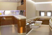 Photo of foto | WC placat cu aur, sală de fitness și bucătărie. Un copil grav bolnav, invitat la bordul avionului lui Putin