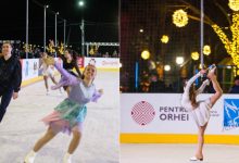 Photo of foto | Spectacol pe gheață la OrheiLand. Doritorii pot simți magia sărbătorilor de iarnă, patinând gratuit