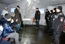 Photo of foto | Autoritățile au format o celulă de criză în toată țara. Oamenii se pot încălzi în cortul mobil instalat în capitală