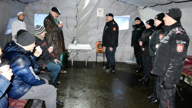 Photo of foto | Autoritățile au format o celulă de criză în toată țara. Oamenii se pot încălzi în cortul mobil instalat în capitală