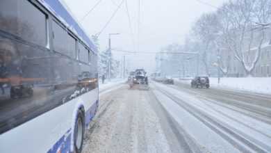 Photo of video | Situația în Chișinău, ora 11:00: Traseele a patru rute de autobuz au fost prescurtate temporar