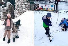 Photo of foto | Codul galben de ninsori nu i-a speriat pe moldoveni. Săniuțele și ceaiul fierbinte – armele din pozele internauților