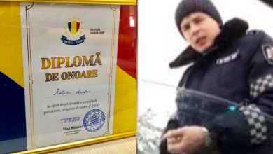 Photo of foto | Aprecierile continuă. Gestul polițistului care a vorbit în limba română, salutat cu o diplomă