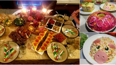 Photo of foto | Olivie, șubă și mutrișoare de purcei. Cum au arătat mesele moldovenilor de Revelion?