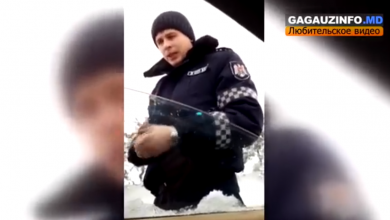 Photo of video | Un polițist de patrulare a refuzat să vorbească în rusă cu un șofer din Găgăuzia: „Nu sunt obligat”