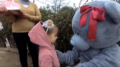 Photo of video | Emoții și lacrimi într-o familie. O fetiță de 4 ani și-a recunoscut mama, care a revenit de peste hotare, după voce