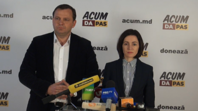 Photo of video | „Ieri a fost scrisă cea mai neagră pagină din istoria electorală a Moldovei”. Blocul ACUM, despre pretinsa fraudă a alegerilor parlamentare
