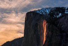 Photo of foto, video | Ce este și cum arată „cascada de foc”, fenomenul rar din SUA care poate fi admirat doar câteva zile pe an?
