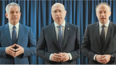 Photo of video | „Noi i-am pedepsit pe cei care furau din buget”. Mesajul lui Candu, Filip și Plahotniuc pentru alegători