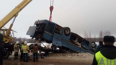 Photo of foto | Un autobuz cu 45 de oameni, printre care 30 de copii, s-a răsturnat în Rusia. Cel puțin 7 persoane au decedat