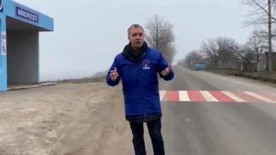 Photo of video | Sîrbu, în satul de baștină a lui Năstase: Nicio groapă nu este pe acest drum făcut de guvernarea democrată