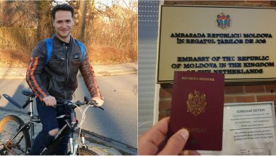 Photo of foto | „Când țara te cheamă”. Un tânăr din diasporă a mers 3 ore cu bicicleta pentru a ajunge la cea mai apropiată secție de votare