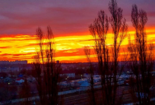 Photo of foto | Cerul Moldovei, scăldat în nuanțe intense de roșcat. Cum au fost văzuți zorii zilei prin obiectivele internauților moldoveni?