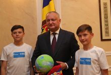 Photo of video | „Hai, Moldova”. Președintele țării va susține din tribune naționala la meciul din această seară