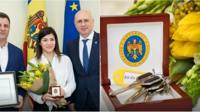 Photo of video | După muncă și răsplată. Sportiva Anastasia Nichita a primit un apartament din partea Guvernului pentru reușite excepționale