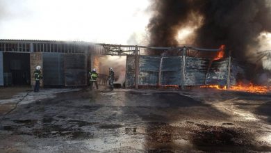 Photo of foto | Un depozit cu combustibil, cuprins de flăcări la Vulcănești. Șapte echipaje de pompieri luptă să stingă incendiul