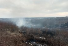 Photo of video | Incendiu de vegetație la Bubuieci. Câteva hectare de teren au fost cuprinse de flăcări