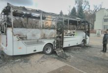 Photo of foto | Un autobuz de pe ruta Chișinău- Iași a ars în sectorul Rîșcani. Proprietarul susține că vehiculul ar fi fost incendiat