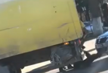Photo of video | Bătaie pe bulevardul Dacia din capitală. Un șofer, luat la pumni pentru că ar fi claxonat în trafic