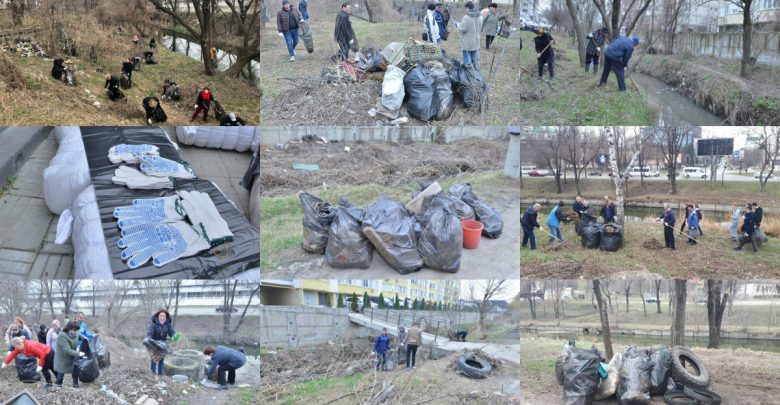 Photo of foto | Bazinele acvatice din Chișinău „respiră”. Sute de saci de gunoi au fost colectate din albiile râurilor 