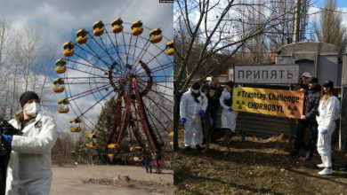 Photo of foto, video | Cea mai mare provocare globală a ajuns până în Cernobîl. Voluntarii au strâns zeci de saci cu gunoi lăsat de turiști