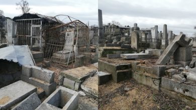 Photo of foto | Scene desprinse din filmele de groază în Cimitirul Evreiesc: Sute de morminte distruse și zeci de copacii doborâți