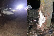 Photo of foto | Grav accident în raionul Anenii Noi. Un bărbat a decedat, iar alți doi, transportați la spital, după ce s-au izbit cu mașina într-un copac
