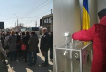 Photo of foto | Îmbulzeală la secția de votare din Bălți. Zeci de moldoveni au stat în rând pentru a vota președintele Ucrainei