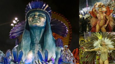 Photo of foto, video | Mascote, dansuri pline de văpăi și muzică latino. Milioane de turiști, adunați la cel mai cunoscut carnaval brazilian