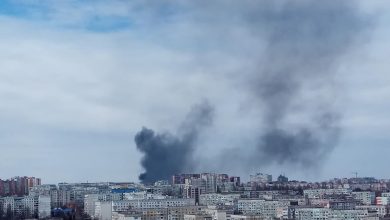 Photo of video | Incendiu de vegetație în orășelul Codru: Internauții au surprins un nor dens de fum deasupra Botanicii