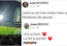 Photo of foto | „Aud cum vecinii țipă. Oare moldovenii au dat gol?”. Reacțiile internauților după ce Ambros a înscris în poarta francezilor