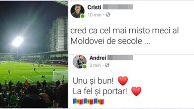 Photo of foto | „Aud cum vecinii țipă. Oare moldovenii au dat gol?”. Reacțiile internauților după ce Ambros a înscris în poarta francezilor