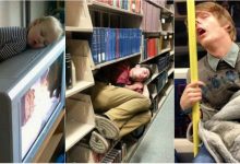 Photo of foto | Au adormit pe unde au apucat. 21 de imagini amuzante cu somnoroșii care au ațipit în cele mai ciudate ipostaze