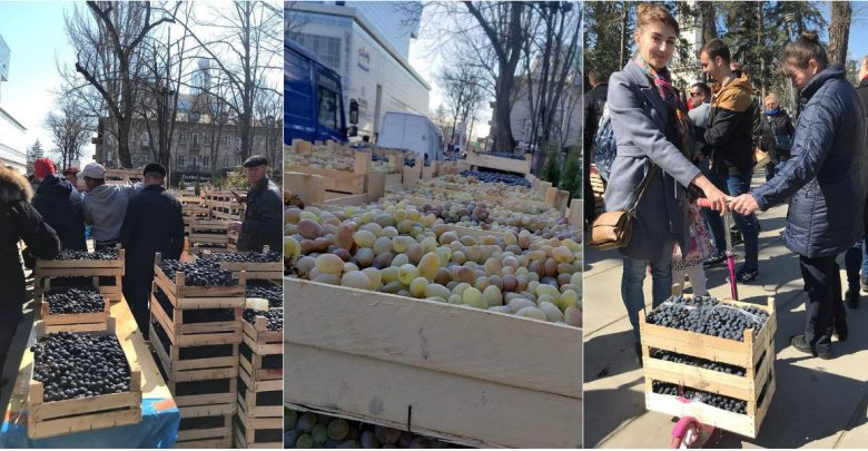 Photo of foto, video | Sute de lăzi cu struguri, vândute în parcul Catedralei, cu doar 50 de lei fiecare. Cum se desfășoară târgul „Ia Moldova acasă”?