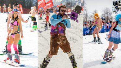 Photo of video | Au schiat în costume de baie. Peste 870 de oameni au participat la festivalul „Boogel Woogel” din Soci