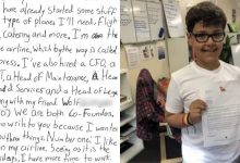 Photo of foto | Un băiețel de 10 ani, pasionat de avioane, i-a scris fondatorului celei mai mari companii aeriene din Australia: „Vă rog să mă luați în serios”