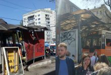 Photo of foto | Grav accident în capitală. Un troleibuz a intrat în plin într-o stație de pe bulevardul Negruzzi