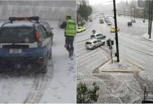 Photo of foto, video | Primăvară cu surprize pentru unii europeni. În Italia a nins abundent, iar Grecia și Serbia au fost lovite de grindină
