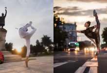 Photo of foto | Chișinăul trepidează în pași de balet. O tânără din Moldova, protagonista unei sesiuni foto inedite