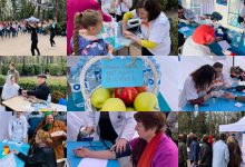 Photo of foto, video | Grădina Publică „Ștefan cel Mare”, plină de mișcare de Ziua Mondială a Sănătății. Oamenii au beneficiat de consultații gratuite