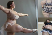 Photo of foto | Cu coapse mari, forme generoase și celulită. Un artist din Chișinău produce cele mai originale păpuși plus size din lume