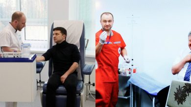 Photo of foto, video | Zelenskii și Poroșenco au dat analize de sânge înainte de dezbateri. Unul – într-un singur laborator, altul – în patru