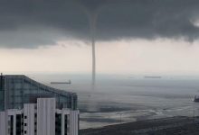 Photo of video | Fenomen spectaculos în Singapore: O tornadă marină, filmată de localnici