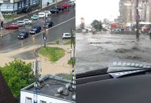 Photo of foto, video | Chișinăul a devenit o mică Veneție. Cum arată străzile inundate de ploaie?