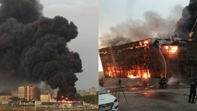 Photo of foto, video | Orașul Kemerovo, din nou sub nori de fum. La un an de la tragedie, s-a iscat un alt incendiu devastator