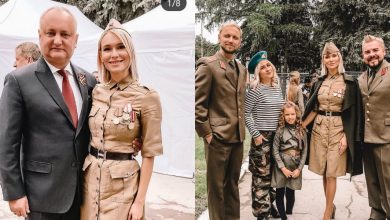 Photo of foto | În haine militare și cu lenta Sfântului Gheorghe în piept. Cum au sărbătorit Ziua Victoriei unele vedete din Moldova?