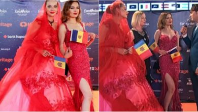 Photo of foto | A sclipit la propriu! Reprezentanta Moldovei la ESC a pășit pe covorul roșu într-o rochie creată de un designer autohton